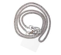 Lanière de sac à main tendance exclusive en cristal scintillant de 110 cm, sangle de sac à main de qualité supérieure, étanche avec strass pour téléphone portable pour femme (transparent, 1 pièce),