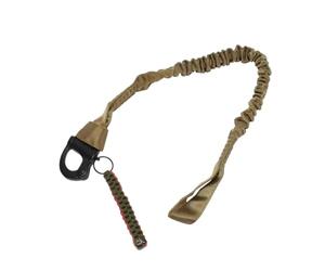 Lanière de sécurité en Nylon à dégagement rapide, 4 pièces, corde d'escalade, harnais Protection, équipement industriel antichute pour Tournevis, Pinces(Khaki)