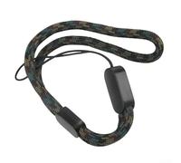 Lanière de sécurité pour casque, caméra et feux de vélo, sangle en nylon anti-perte avec attache rapide pour Garmin pour Edge, rétention sécurisée de l'équipement pour le cyclisme (camouflage)