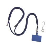 Lanière de téléphone | Lanière de téléphone portable pour téléphone portable, cordon de téléphone portable pour autour du cou, Bleu marine, Refer to description