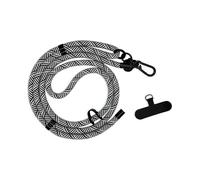 Lanière de téléphone portable longue et épaisse de 8 mm x 120 cm, bandoulière universelle, cordon de cou amovible, lanière anti-perte(Extendable C)