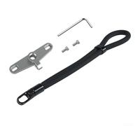 Lanière de téléphone pour télécommande DJI RC2, avec seau en métal, corde anti-perte, pour Mini 3 Pro, Mavic Air 3, stabilisateur gris, 22 cm (noir)