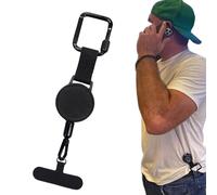 Lanière de téléphone rétractable anti-vol avec - Pour les activités de plein air comme la randonnée, le cyclisme et la pêche - Cordon de sécurité contre la perte et le vol