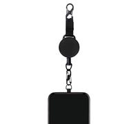 Lanière De Téléphone Rétractable - Attache Cellulaire Anti-chute De 7 Pouces | Robuste En ABS | Corde Hélicoïdale À Ressort Sécurisée | Attache De Sécurité Pour Pêche, Randonnée, A, Se référer à la