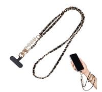 Lanière De Téléphone - Sangle De Cou Réglable, Patchs De Téléphne, Longes Universelles Pour Patchs Mobiles, Lanière Pour Téléphone Portable, Accessoires De Chaîne Anti-perte Pour Smartphone | Longes