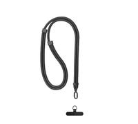 Lanière de téléphone universelle réglable, bandoulière, collier, étui de téléphone, longue cordelette avec clip, anti-perte, durable et robuste(Red)