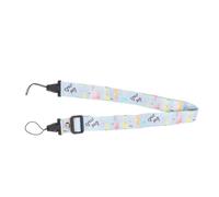 Lanière d'épaule de caméra personnalisable de 1,2 m pour Polaroid Mini 12, 11, 8, 9, Kitten bleu