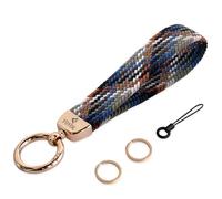 Lanière élastique pour clé à porter au poignet, porte-clés, anneau à clé, porte-clés stylé pour hommes &femmes