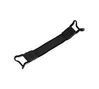 Lanière Élastique pour Téléphone 13cm en Nylon Noir, Prise | Format Ultra Fin et Poche, Usage D’une Main, pour Tablettes et Liseuses, Maintien Souple Discret