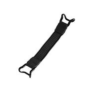 Lanière Élastique pour Téléphone, Prise des Doigts, Support Portable | Nylon Noir, Usage une Main, Profil Ultra Fin, Format Poche, pour E-readers et Tablettes