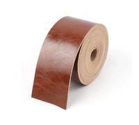 Lanière en cuir 5 cm x 2 m - Bandes en cuir véritable - Bandes brillantes en cuir pleine fleur - Pour ceintures, bracelets de montre, fabrication de bijoux, emballages cadeaux