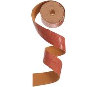 Lanière en Cuir PU pour Loisirs Créatifs, Bande Texturée | Projets de Maroquinerie, Accessoire Pratique, Usage Décoratif, Compatible Bandeau de Chapeau et Ceinture