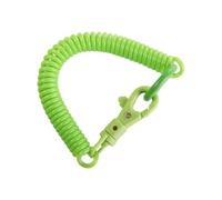 Lanière enroulée 40 pièces, ressort extensible, sifflet, porte-clés, ressorts rétractables, porte-clés extensible, crochets for clés, portefeuille, téléphone portable(Green)