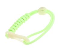 Lanière Lumineuse pour Plongée Clip, Anti-perte, Pa6 Acier Inoxydable | Visibilité Accrue la Nuit, Usage sous L’eau, Vert Clair, pour Torches et Équipement de Plongée