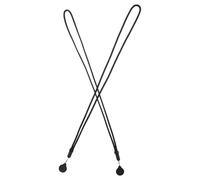 Lanière Magnétique 2 Pièces pour Microphones sans Fil, Tour de Cou | Nylon et Caoutchouc, Usage sans Utilisation des Mains, pour Activités Extérieures et Podcast
