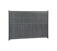 Lanière Occultante Ecovizio À Tresser 48 Mm Ardoise - 100% Recy Pour Panneau Grillagé Soudé + 100 Clips - Jardiline Multicolore