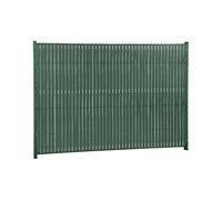 Lanière Occultante Ecovizio À Tresser 48 Mm Vert Granit - 100% Recy Pour Panneau Grillagé Soudé + 100 Clips - Jardiline Multicolore