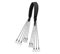Lanière Pour Appeau À Canard - Sangle De Transport Pour Gibier D'eau De 60 Cm, Accessoire De Chasse À 12 Anneaux, Design Durabll Et Réglable | Outil De Chasse En Plein Air Pour Dinde, Colvert, Canard,