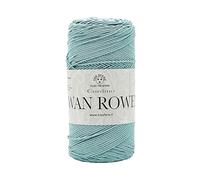 lanière pour sacs swan rowen effet élégant de 200g - 50% coton recyclé-50% polyester pour crochet 3-4 (menthe - 17)