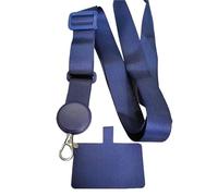 Lanière pour téléphone portable, Lanière bandoulière amovible et réglable for téléphone, avec clip for collier plat en nylon cordon de suspension à pression(Color6)