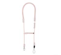Lanière réglable pour DJI Pocket 3, sangle de cou à double tête, confortable et sécurisée, corde de transport pour caméra à cardan (rose)