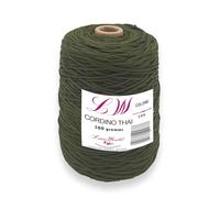Lanière Swan Thai LaneWorld 500g, lanière pour sacs, fait par vous-même, fil pour crochet, disponible en différentes couleurs aussi paillettes, lot de 1-3-5 pièces (1, csw29)