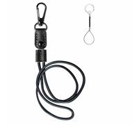 Lanière tour de cou avec clip en métal pour porte-clés, porte-cartes, portefeuille, porte-clés en cuir, cordon porte-clés avec clip