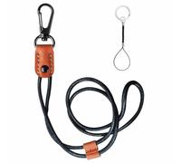 Lanière tour de cou avec clip en métal pour porte-clés, porte-cartes, portefeuille, porte-clés en cuir, cordon porte-clés avec clip