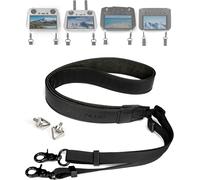 Lanière Tour De Cou Réglable En Cuir Synthétique Pour Dji Rc/Rc 2/Rc Pro/Plus/Smart,Mini 4 Pro-En Cuir Synthétique-Pour Dji Mini Série 4/3,Air 3/Air 2s,Mavic Série 3 (127 À 160 Cm,Avec-Marque Générale