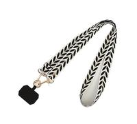 Lanière universelle ajustable for téléphone portable, bandoulière, tour de cou, pendentif perle, cordon anti-perte(A)