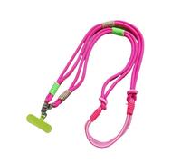 Lanière universelle personnalisée bicolore for téléphone portable, bandoulière longue en diagonale, style tendance, for une sécurité optimale.(I-1pcs)