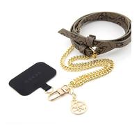 Lanière universelle pour téléphone - Sangle CBDY à chaîne Guess 4G (GUOUC4MG4EW) - Marron