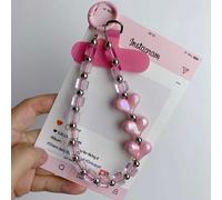 Lanières de téléphone perlées, porte-clés de sac résistant, accessoire de mode féminin, pendentif décoratif à suspendre au poignet, idée