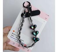 Lanières de téléphone perlées, porte-clés de sac résistant, accessoire de mode féminin, pendentif décoratif à suspendre au poignet, idée