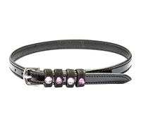 Lanières d'éperons en cuir pour cheval Imperial Riding Pardouz Noir TU