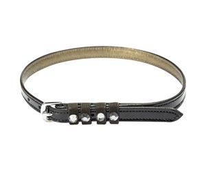 Lanières d'éperons en cuir pour cheval Imperial Riding Pardouz Noir TU