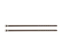 Lanières d'éperons en cuir pour cheval Sprenger Biothan Marron 45 cm