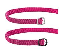 Lanières d'éperons en nylon perlon Sprenger Basic Rose 45 cm