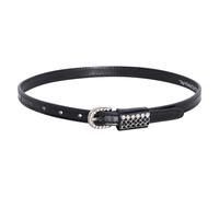 Lanières d'éperons pour cheval en cuir Imperial Riding Shiny Crystal Noir TU