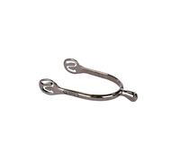 Lanières d'éperons pour cheval femme Metalab Gris 30 mm