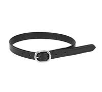 Lanières d'éperons pour cheval QHP Basic Noir Junior