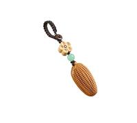 Lanières Pour Clés Porte-clés de voiture en bois, petit pendentif lanière for sacs à dos couples masculins et féminins Accessoires Pour Porte-clés(D)