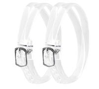 Lanières transparentes pour talons - Lacets transparents pour femme - Lacets transparents confortables - Sangles invisibles - Sangles solides et sûres pour chaussures amples, a, Voir