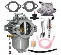 Lanigram Carburateur AM122852 convient pour tondeuse John Deere GS75 HD75 180 185 260 265 convient pour Kawasaki FC540V 17HP Carb M97274 M97275 15003-2296 Carb