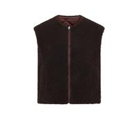 LANIUS Gilet réversible DEDDY marron | 38