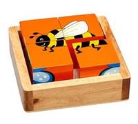 Bloc puzzle - les insectes