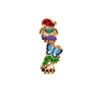 Lanka Fair Trade - lot de 6 figurines en bois insectes