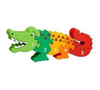 Lanka Fair Trade - puzzle crocodile 5 pièces G