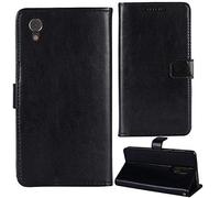 Lankashi Flip Premium Retro Business Cuir Housse Coque Étui pour Caterpillar Cat S41 5″ Cas Magnétique Téléphone Couverture Protecteur Portefeuille Cover Case Support Book Stand (Noir)