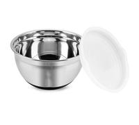 Lankater 1pc 20cm Bol en Acier Inoxydable, Jatte Saladier avec Couvercle, Ustensiles De Cuisine Cuisine Essentielles